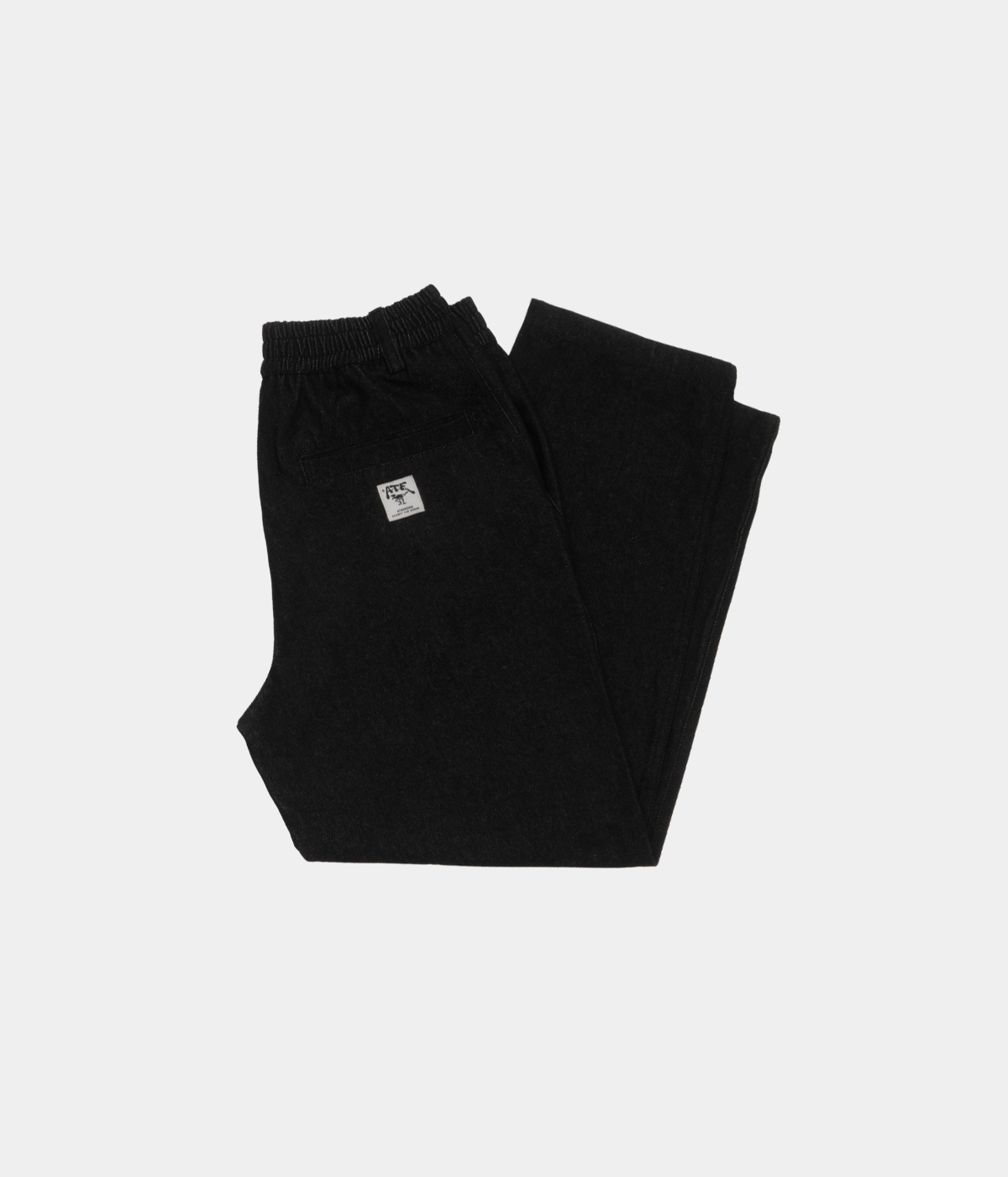 Black Denim Pants "Classic Logo"