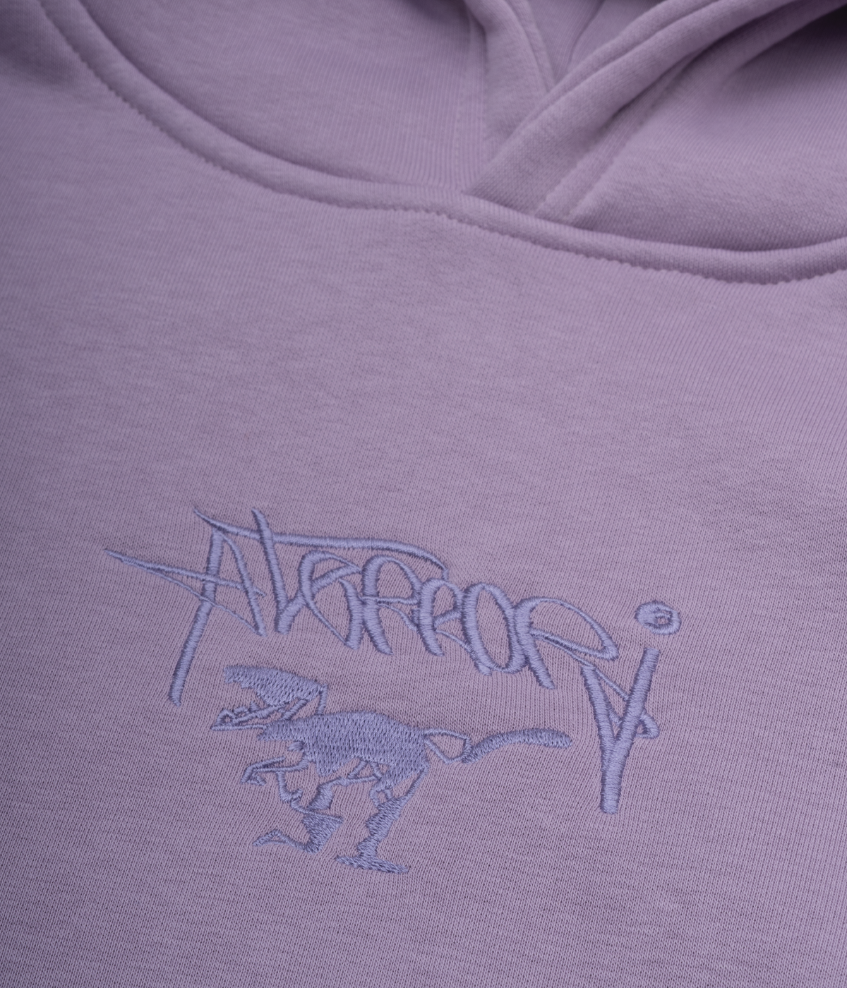 Lilac Hoodie ATE "Aterror Tag"