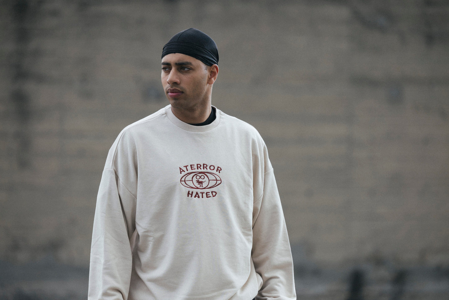 ATE X Hated Crewneck “Cream”