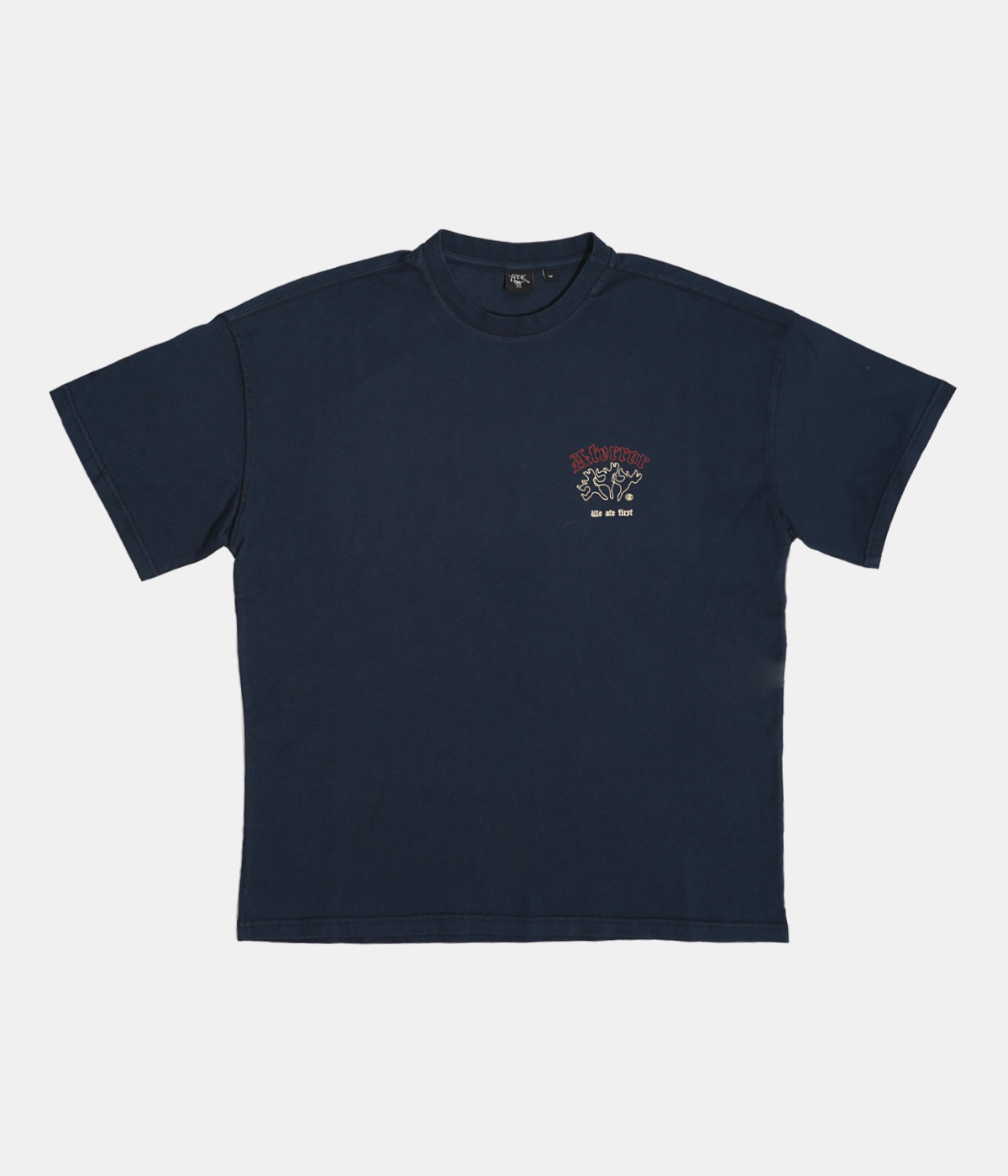 Navy T-Shirt ATE "We ATE First"