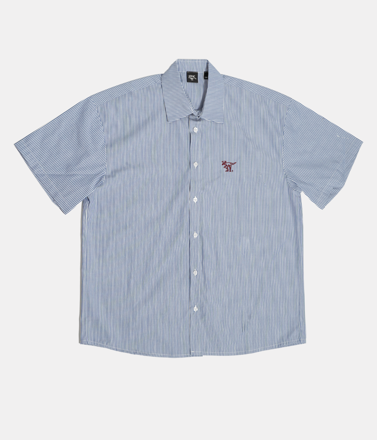 Blue Striped Shirt ATE "Logo"