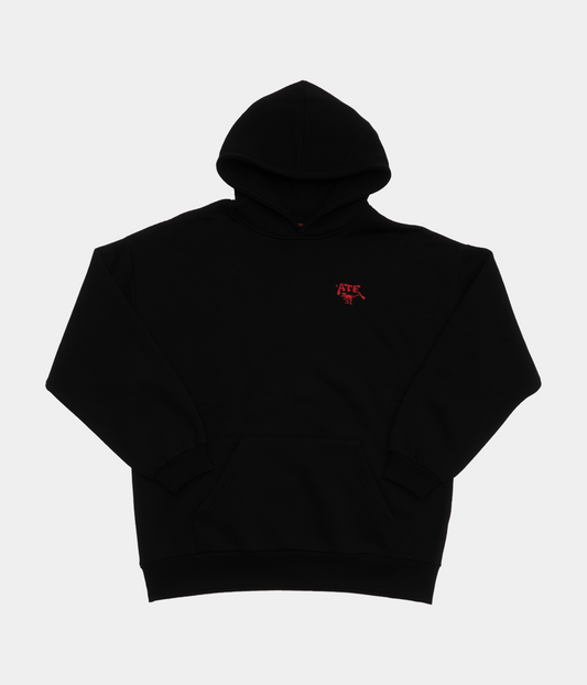 Black Hoodie ATE "Classic Logo"