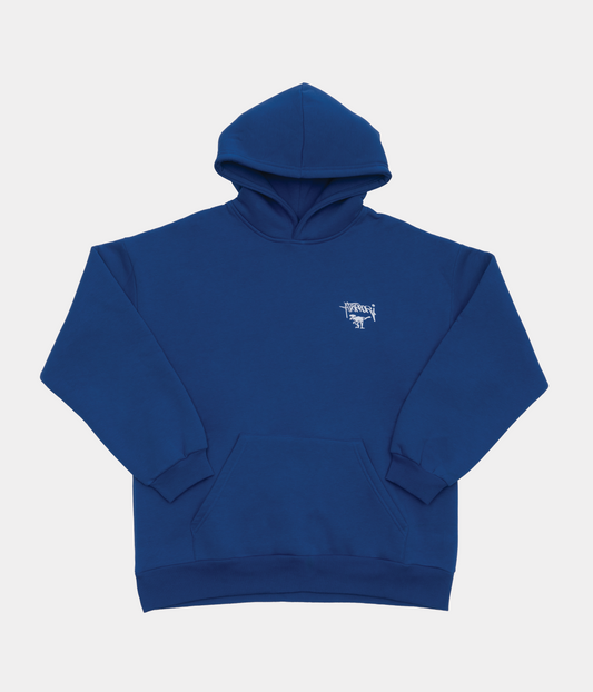 Blue Royal Hoodie ATE "Aterror Tag"