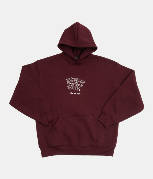 Bordeaux Hoodie ATE "Bloodstone"