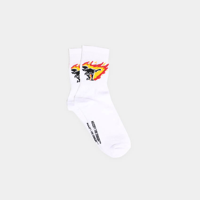 White Socks ATE ''Fire Dino''