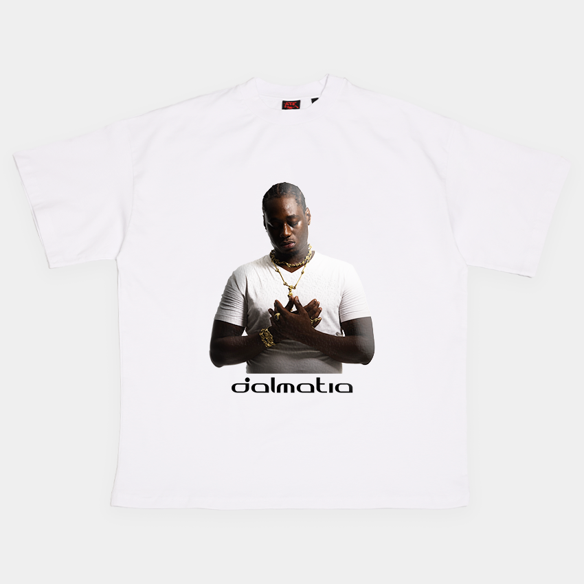 White T-Shirt ATE x KAREEM KALOKOH "PALI" Limited Edition