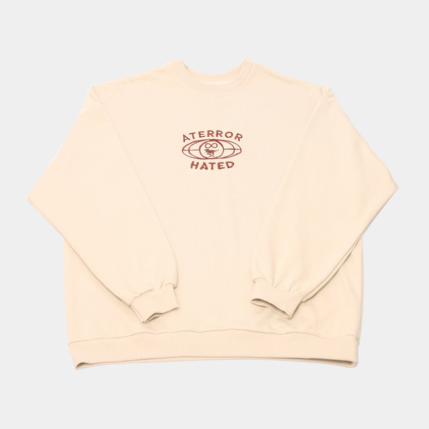 ATE X Hated Crewneck “Cream”