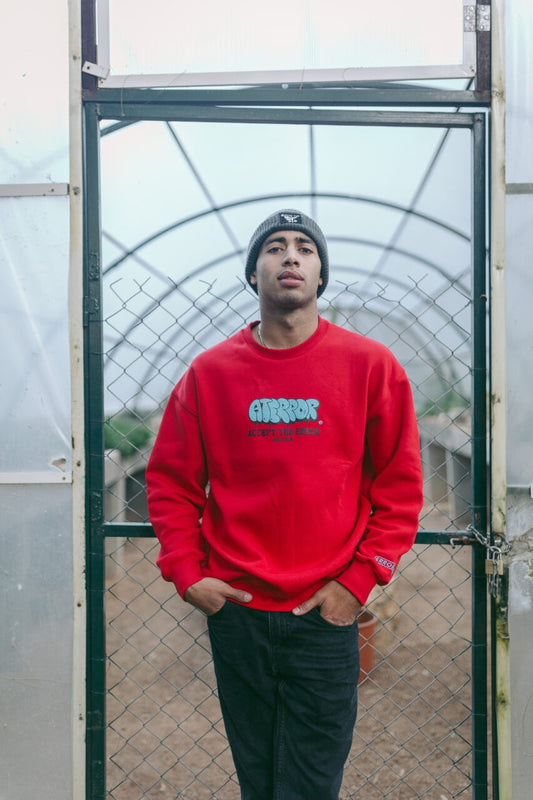ATE A.T.Error Bomb Crewneck “Red”